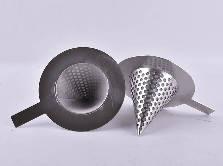 錐形尖底臨時過濾器_http://m.youkmm.com_不銹鋼濾筒_第2張