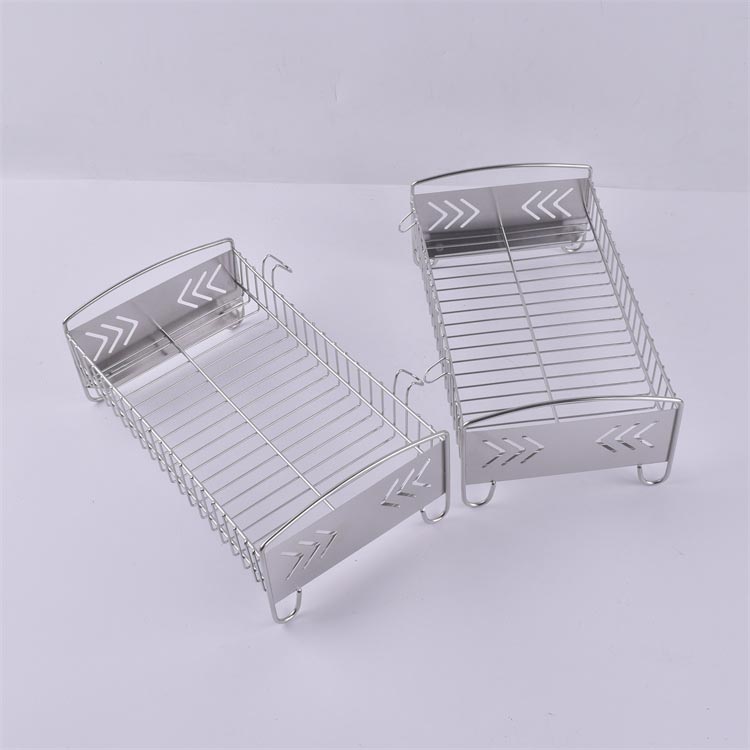 304不銹鋼餐具瀝淋水收納架 餐具消毒籃_http://m.youkmm.com_不銹鋼編織網類_第5張